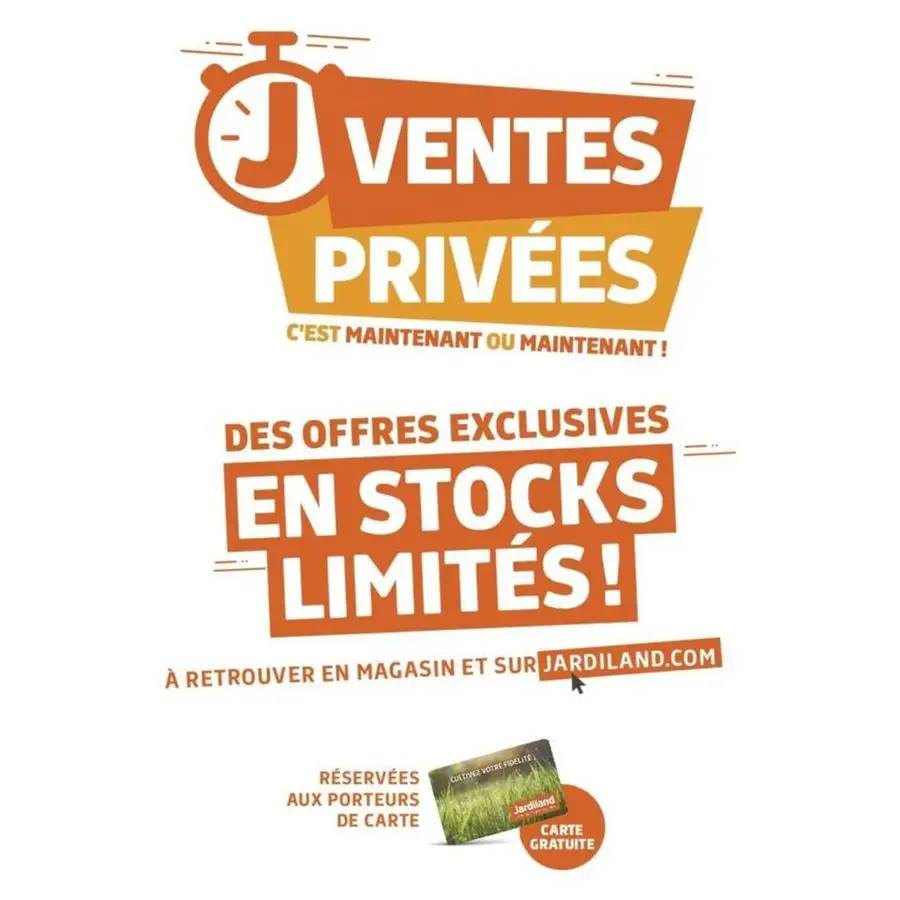 Dépêchez-vous de demander votre carte de fidélité gratuite pour en profiter !