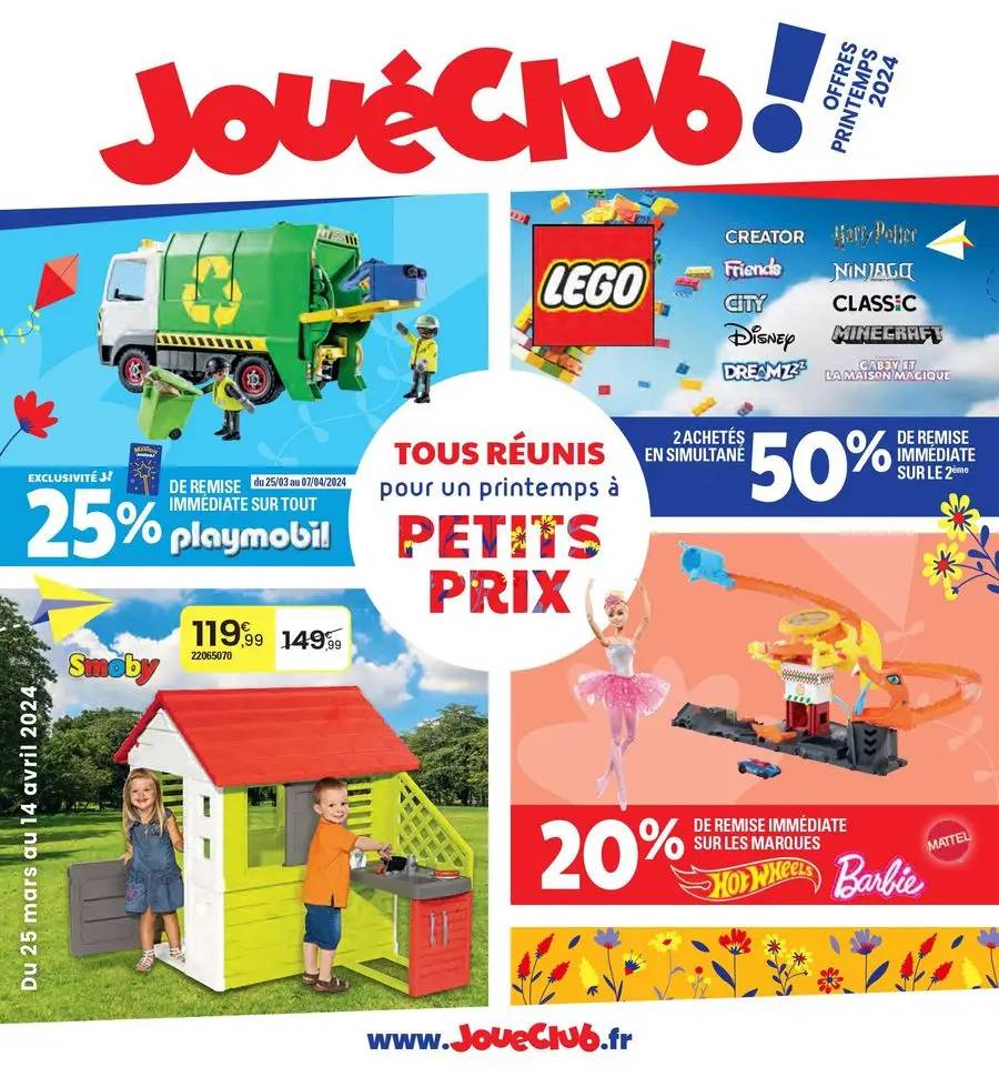 TOUS RÉUNIS pour un printemps à PETITS PRIX