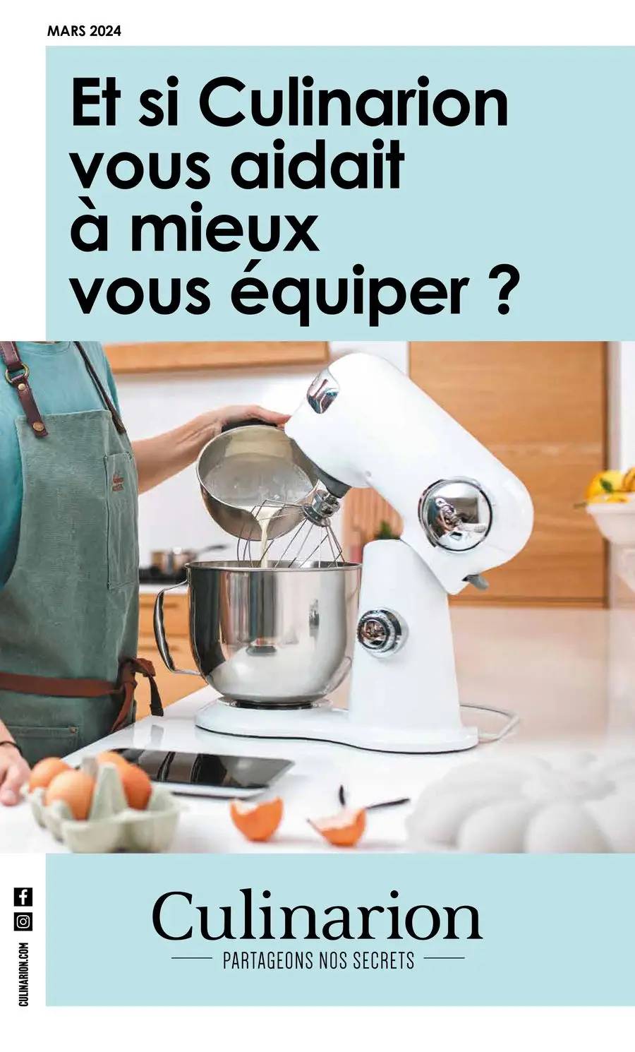 Et si Culinarion vous aidait à mieux vous équiper ?