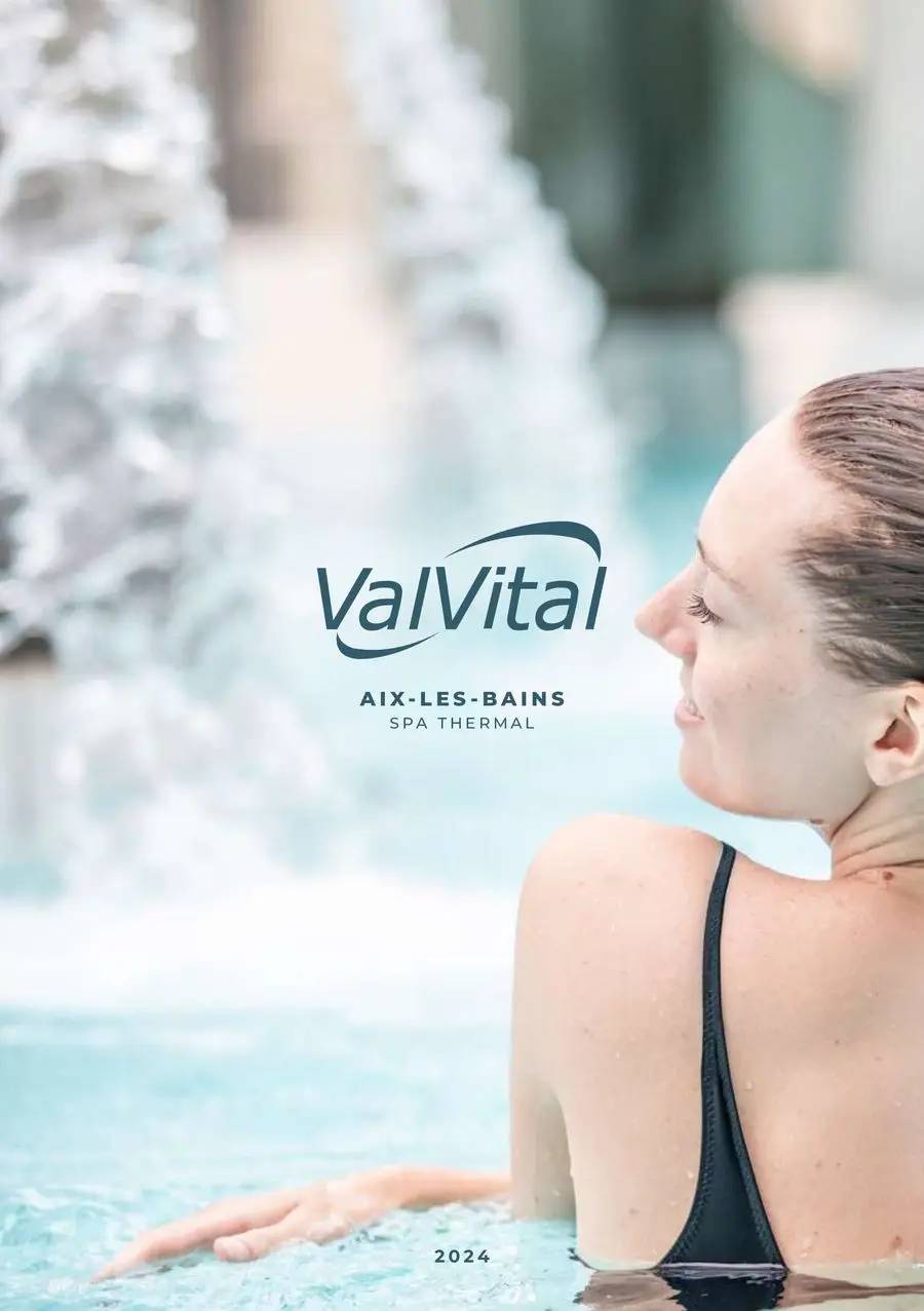 ValVital Carte spa Aix-les-Bains 2024