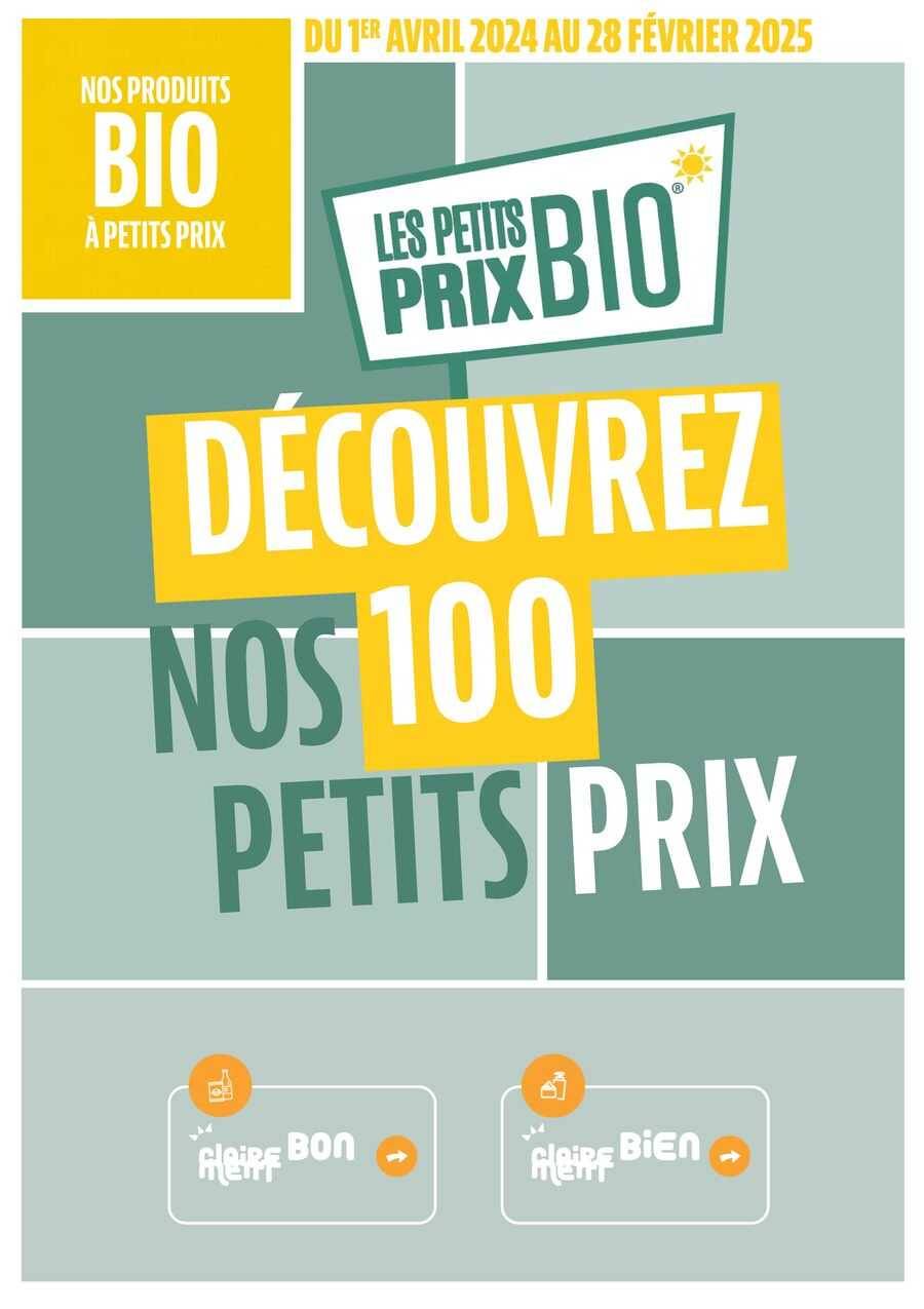 DÉCOUVREZ NOS 100 PETITS PRIX