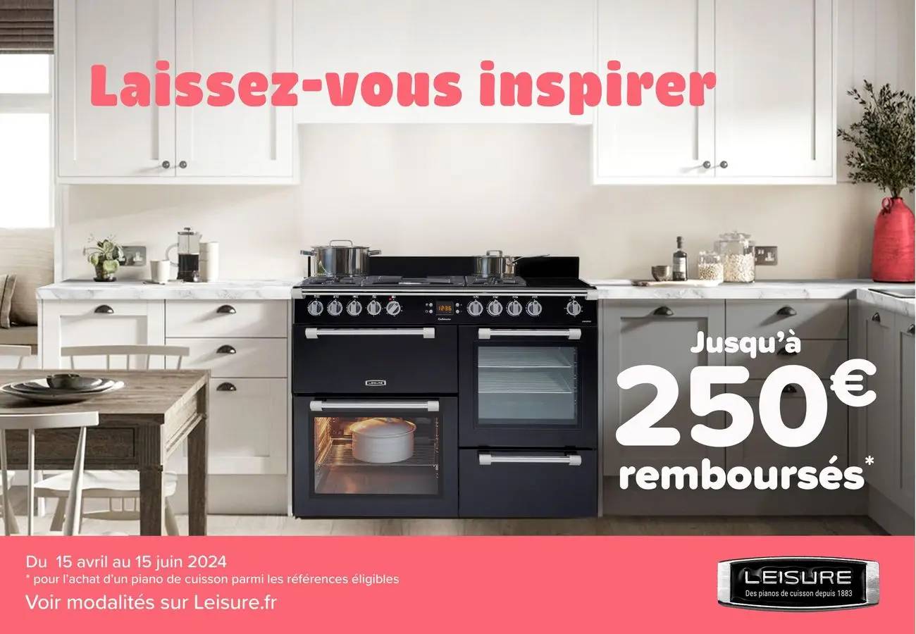  OFFRE SAUTER: JUSQU'À 200€ REMBOURSÉS !