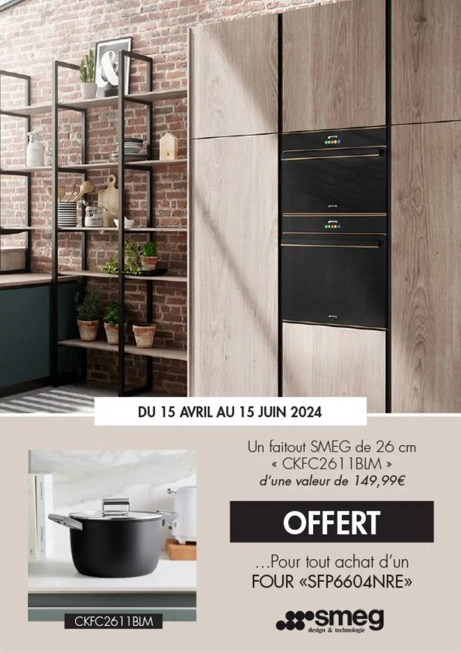  OFFRE SMEG: 1 FAITOUT OFFERT !