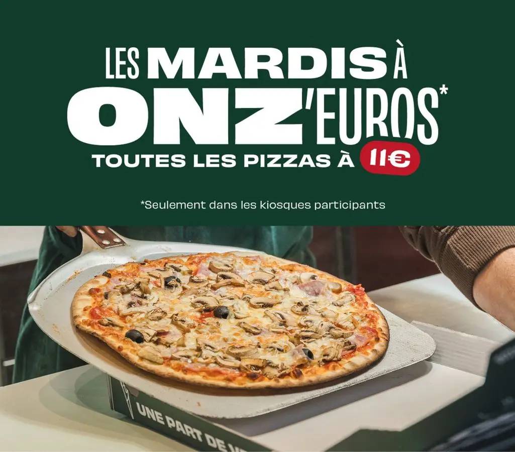 Nouvelle Offres Le Kiosque A Pizza