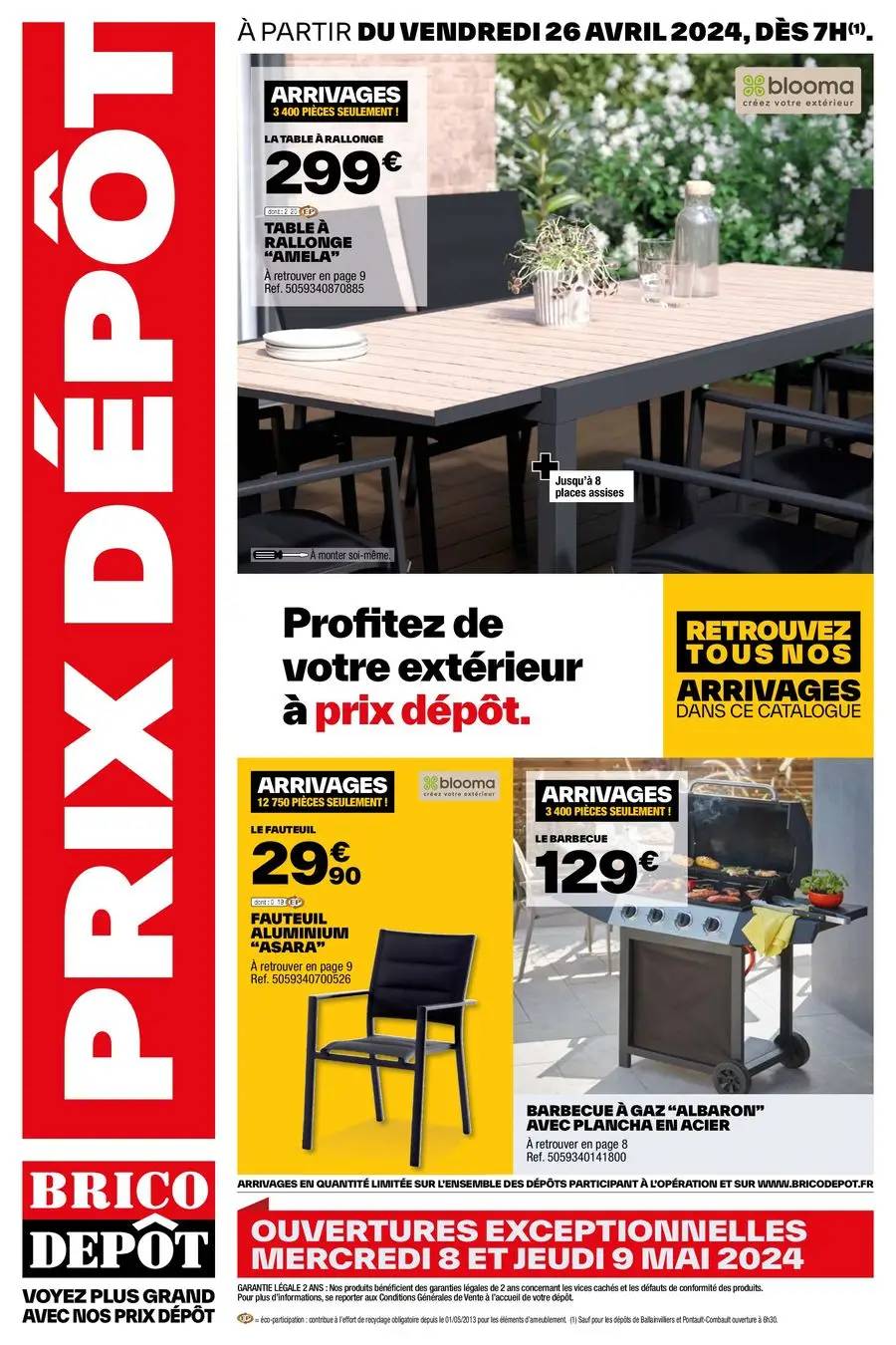 PRIX DÉPÔT