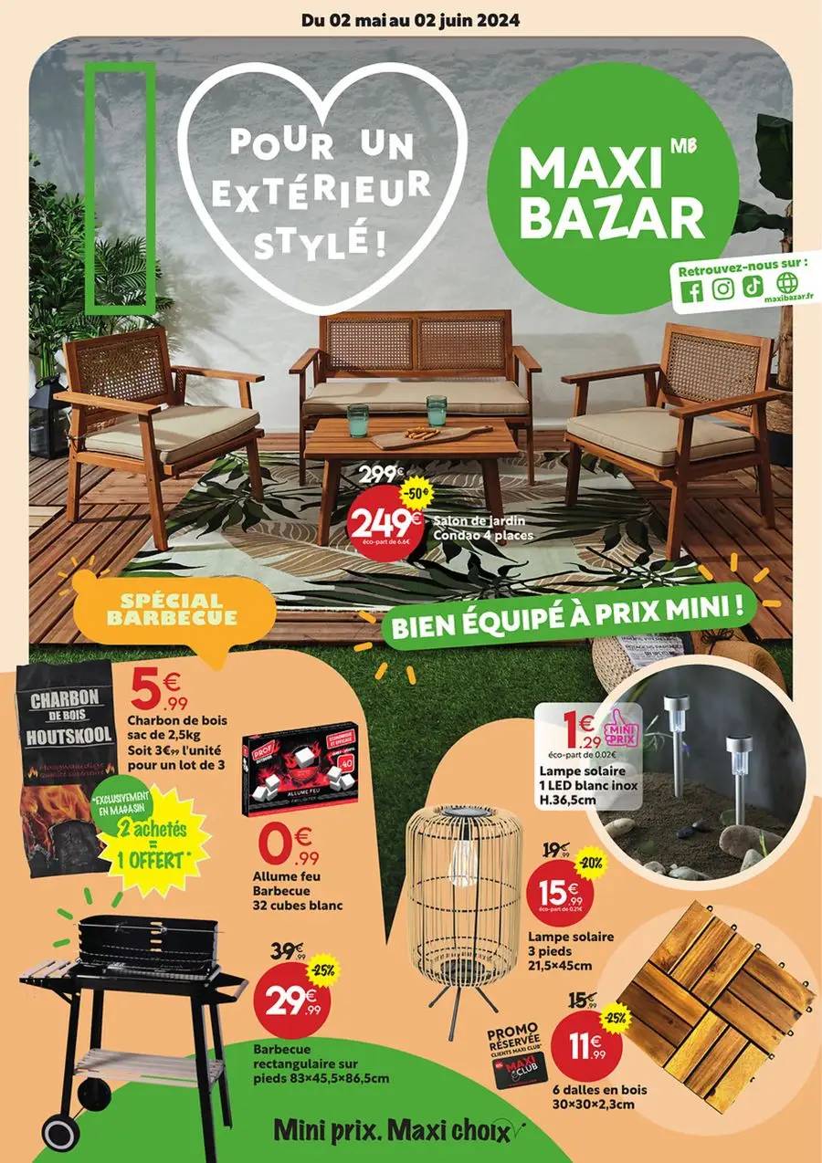 Pour un extérieur stylé !