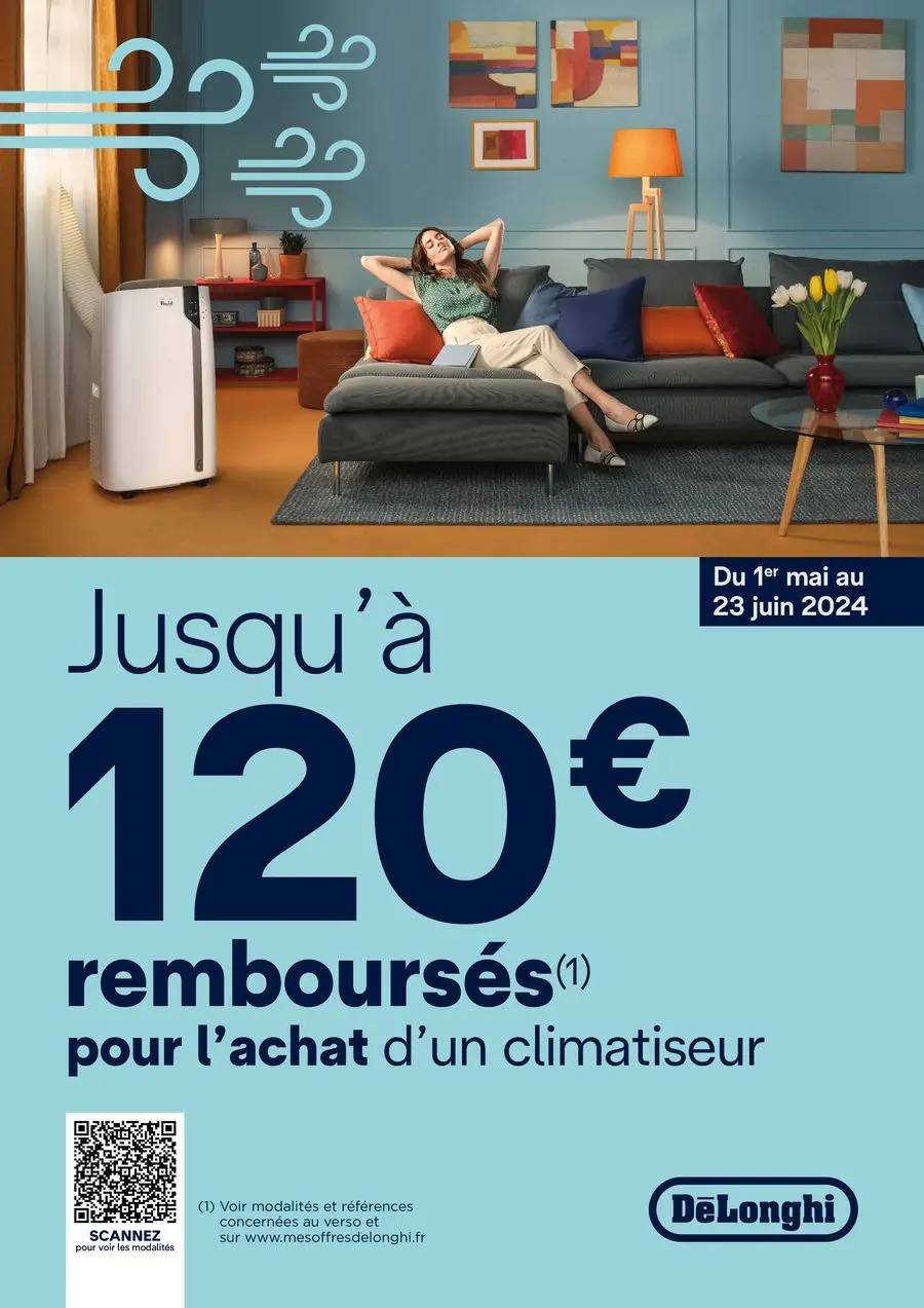 OFFRE DE'LONGHI: JUSQ'À 120€ REMBOURSÉS !