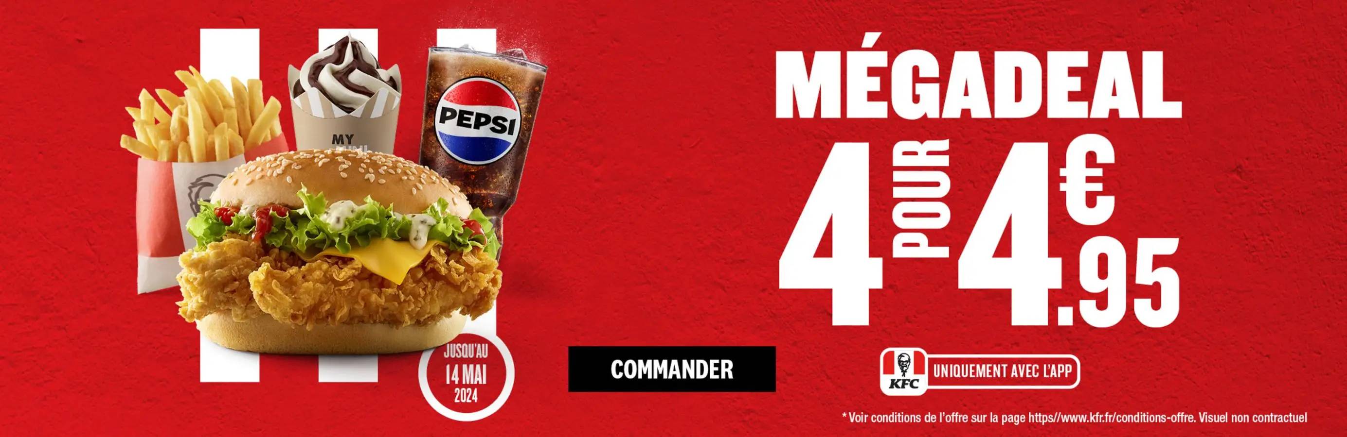 Nouvelle Offres KFC