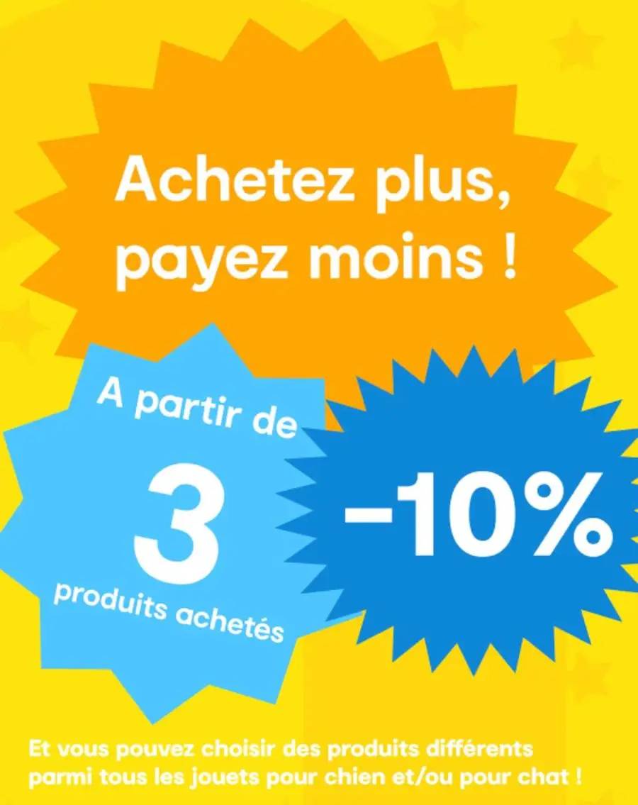 Achetez plus, payez moins !