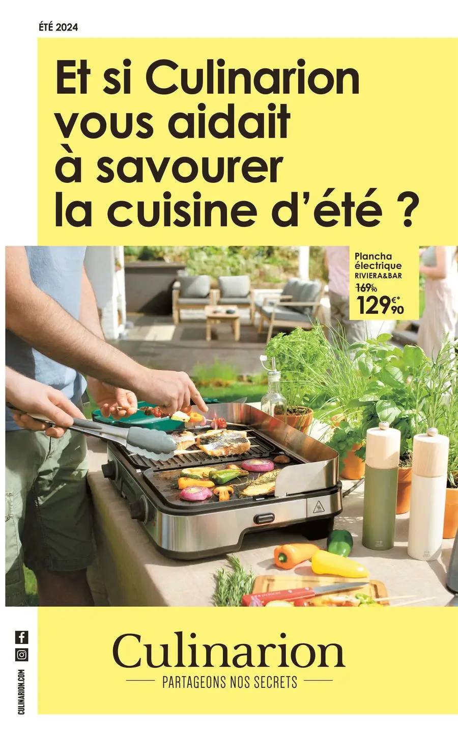 Et si Culinarion vous aidait à savourer la cuisine d’été ?