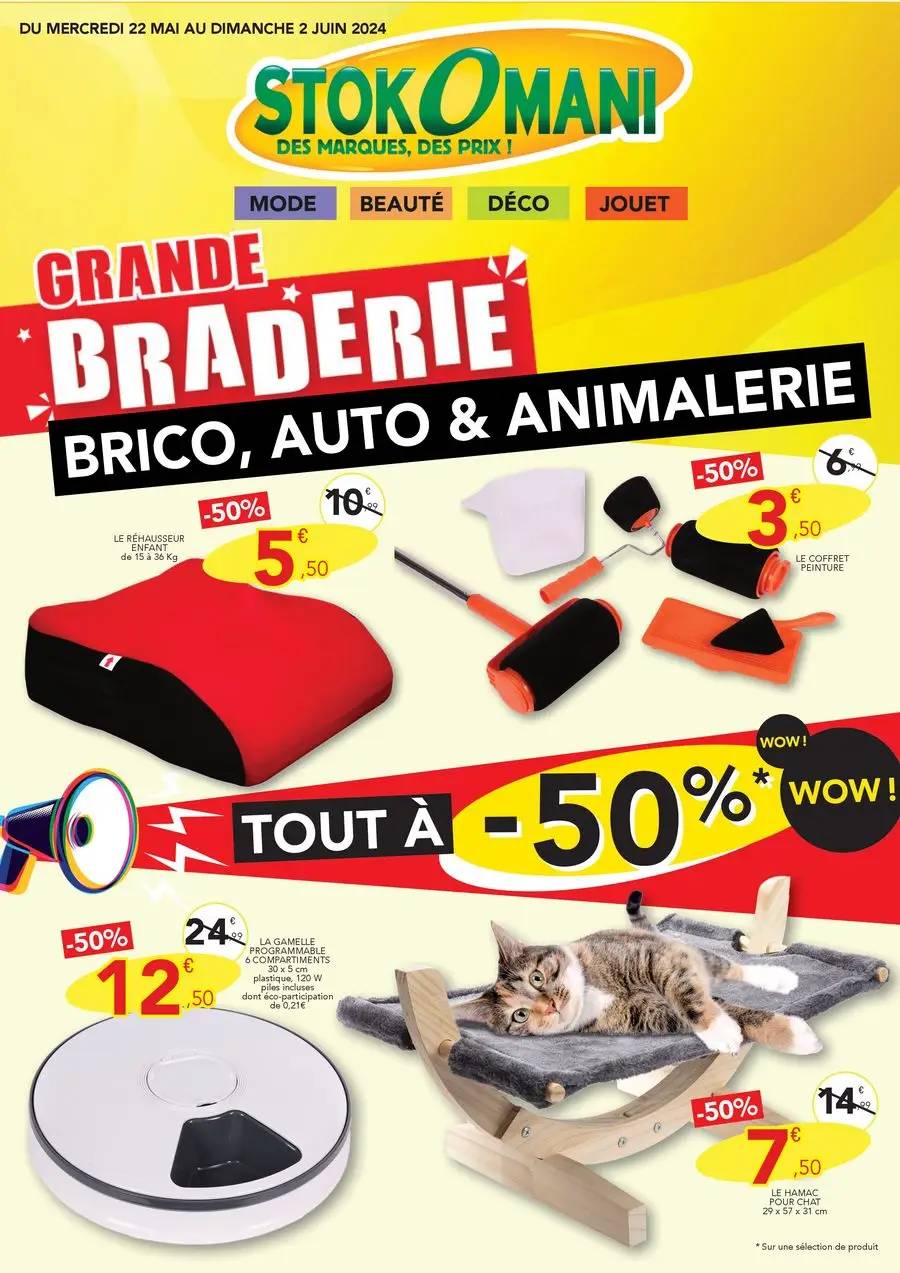 GRANDE BRADERIE BRICO, AUTO & ANIMALERIE