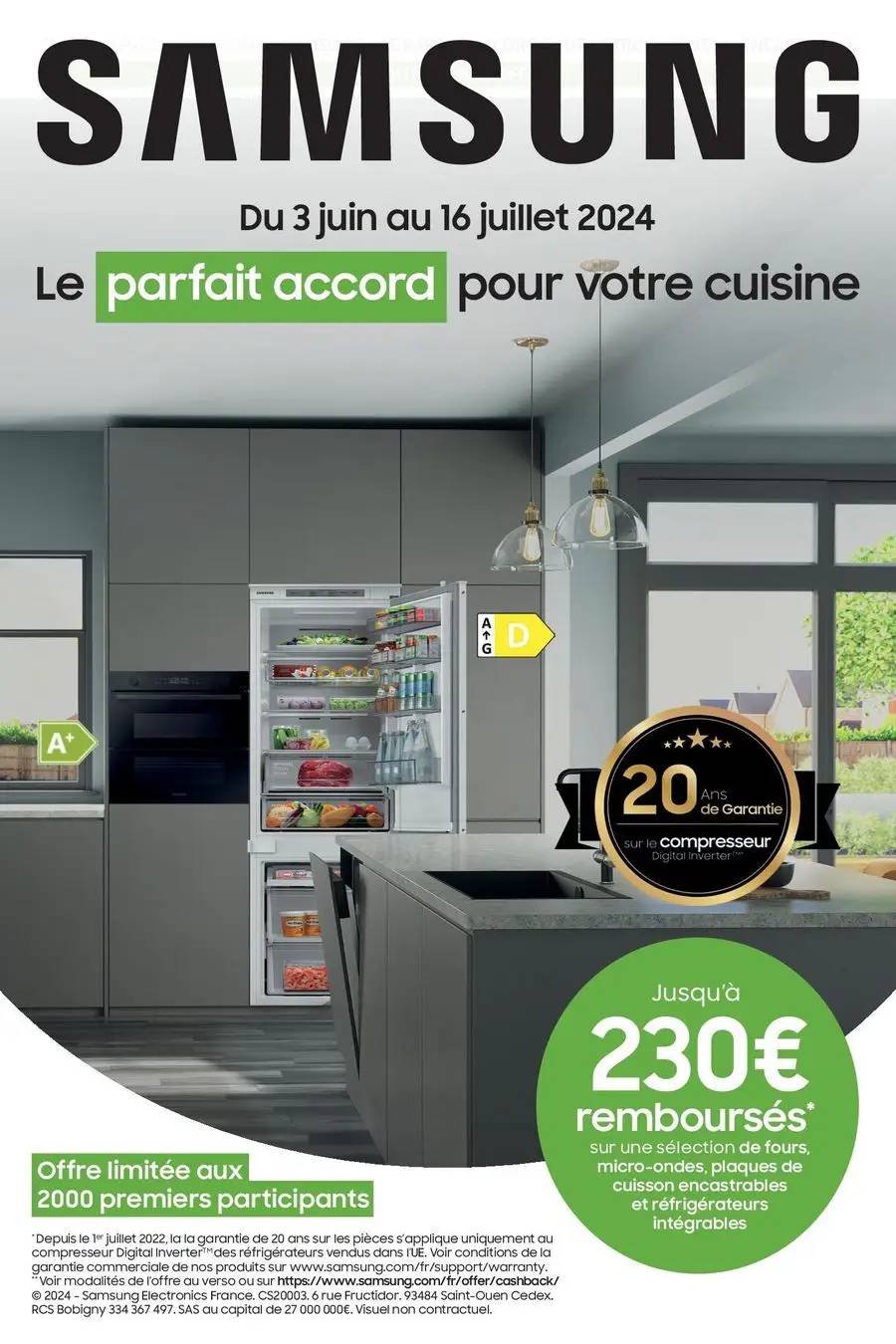  OFFRE SAMSUNG : JUSQU'À 230€ REMBOURSÉS !