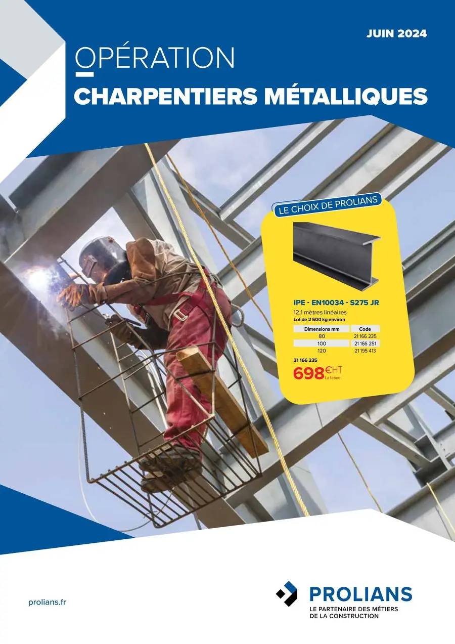 OPÉRATION CHARPENTIERS MÉTALLIQUES