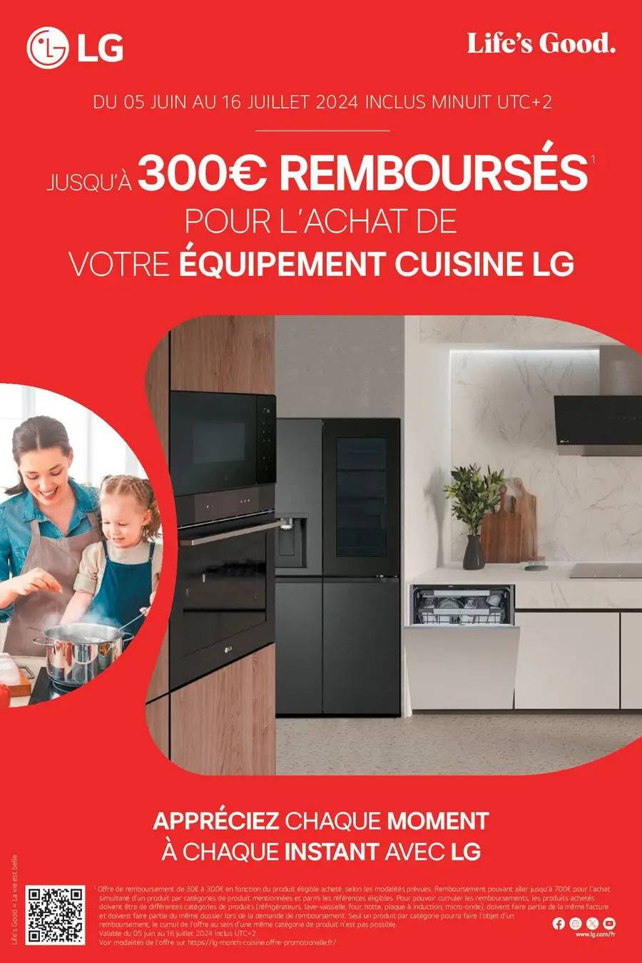  OFFRE LG : JUSQU'À 300€ REMBOURSÉS !