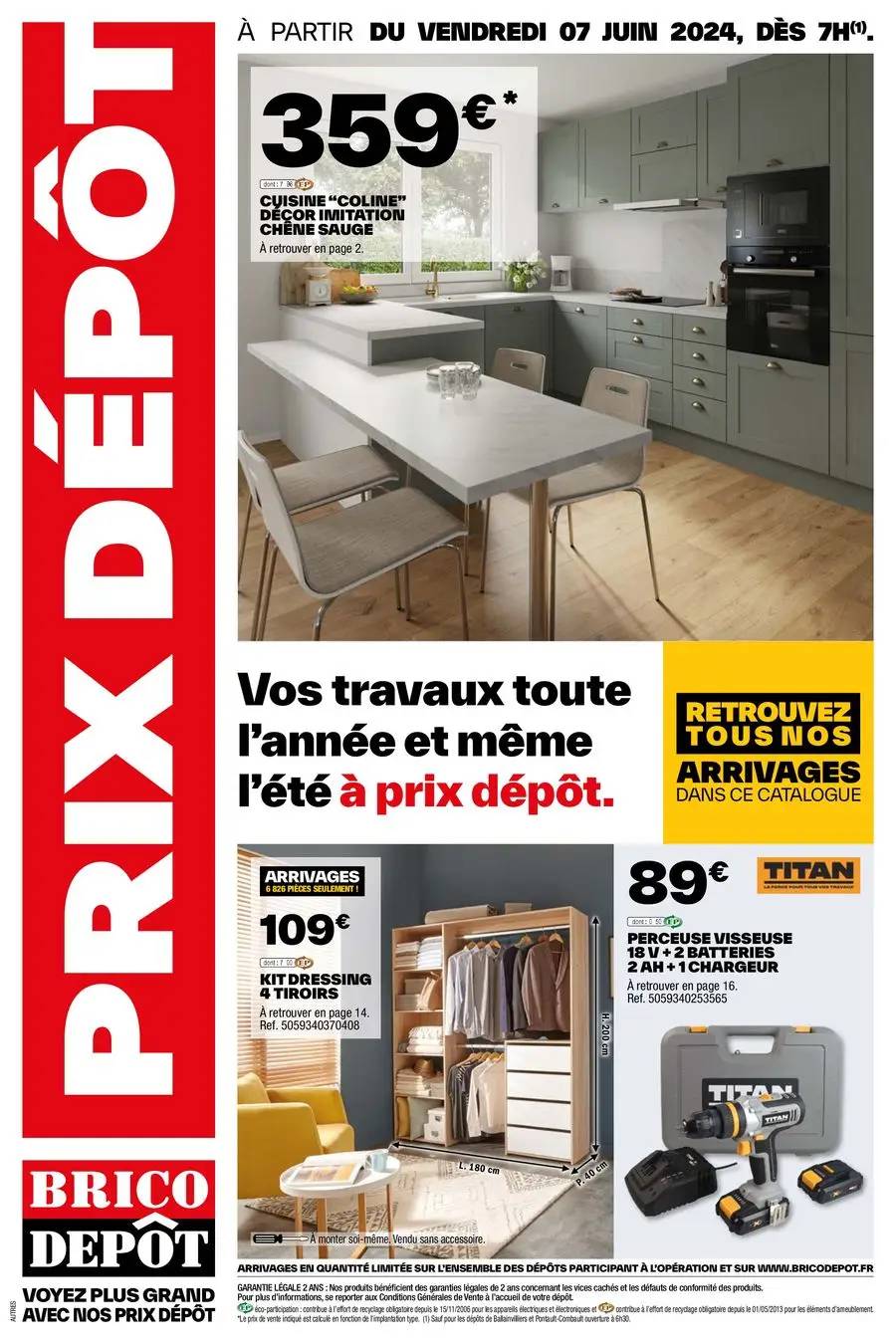 PRIX DÉPÔT