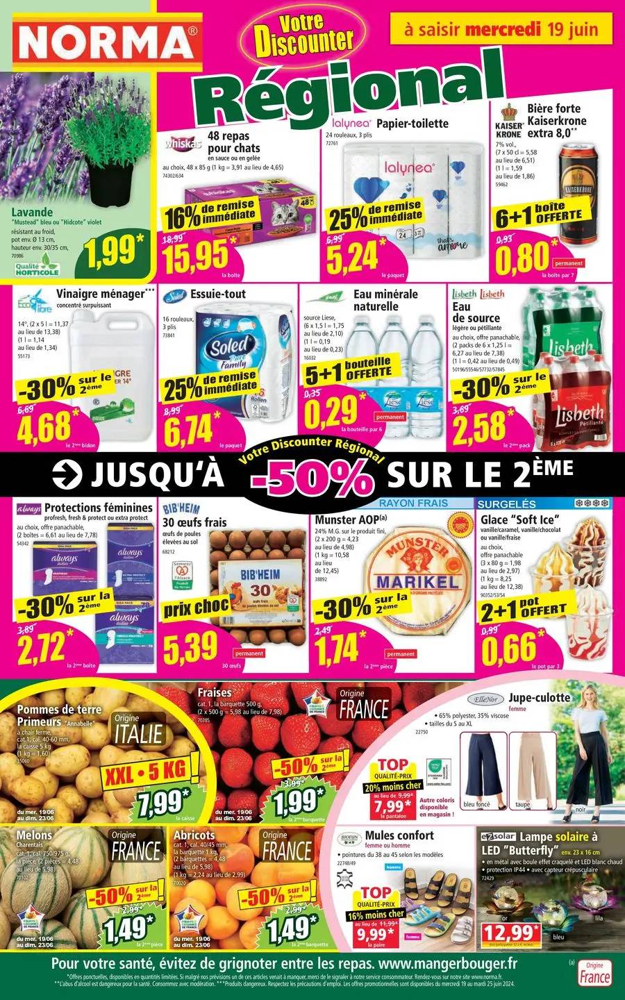 JUSQU‘À-50% SUR LE 2ÈME