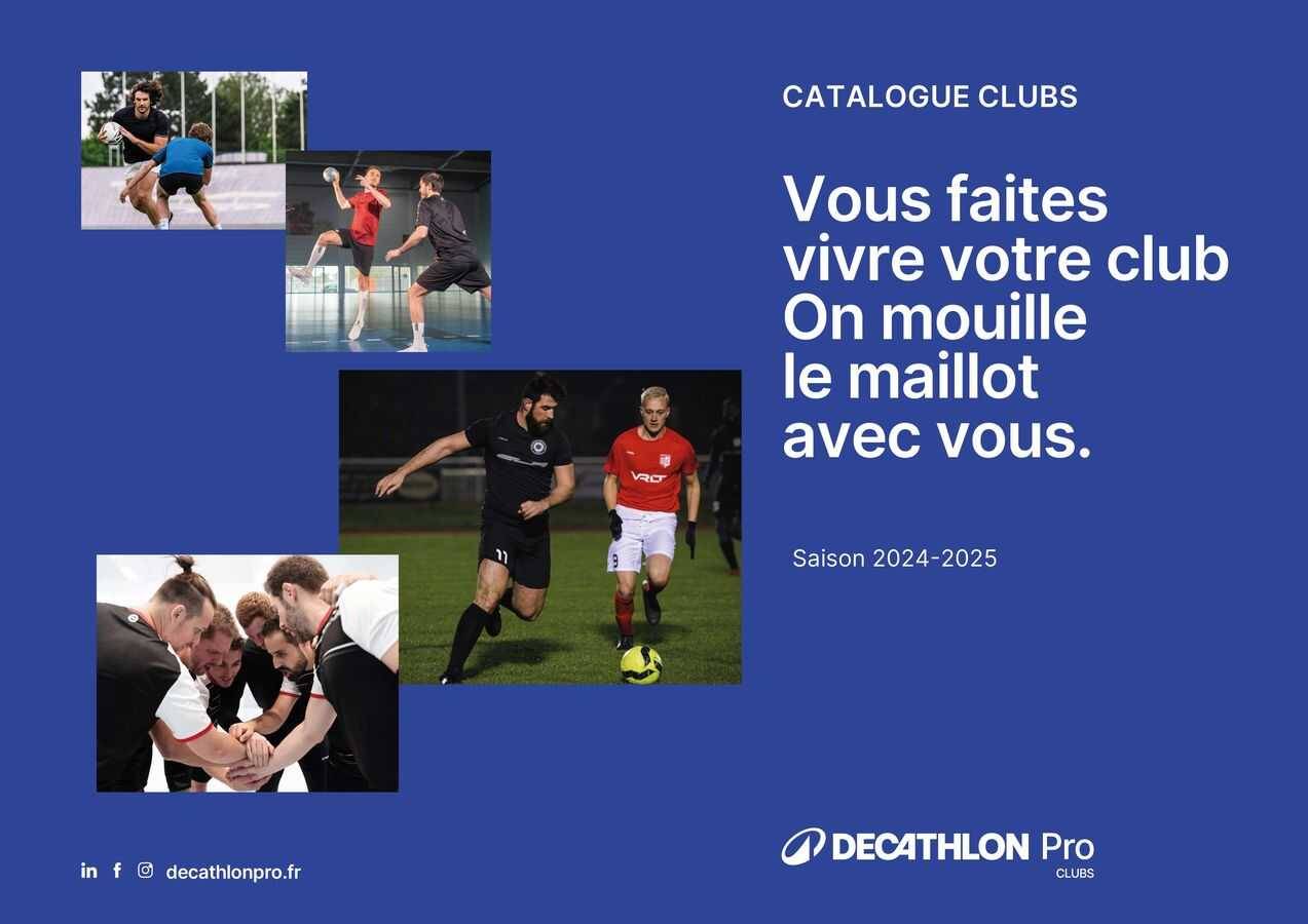 Vous faites vivre votre club On mouille le maillot avec vous.