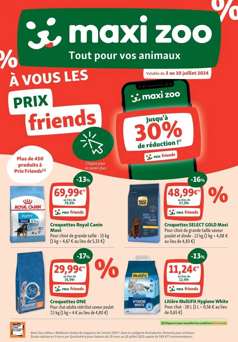 Maxi Zoo Tout pour vos animaux