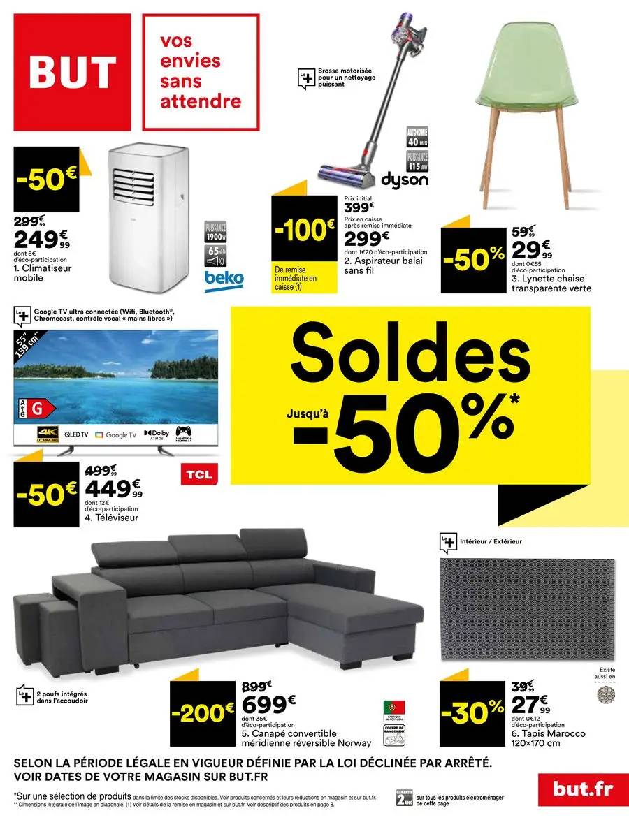 Soldes Jusqu'à -50%