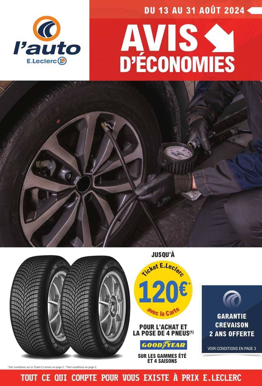 Avis d'économies