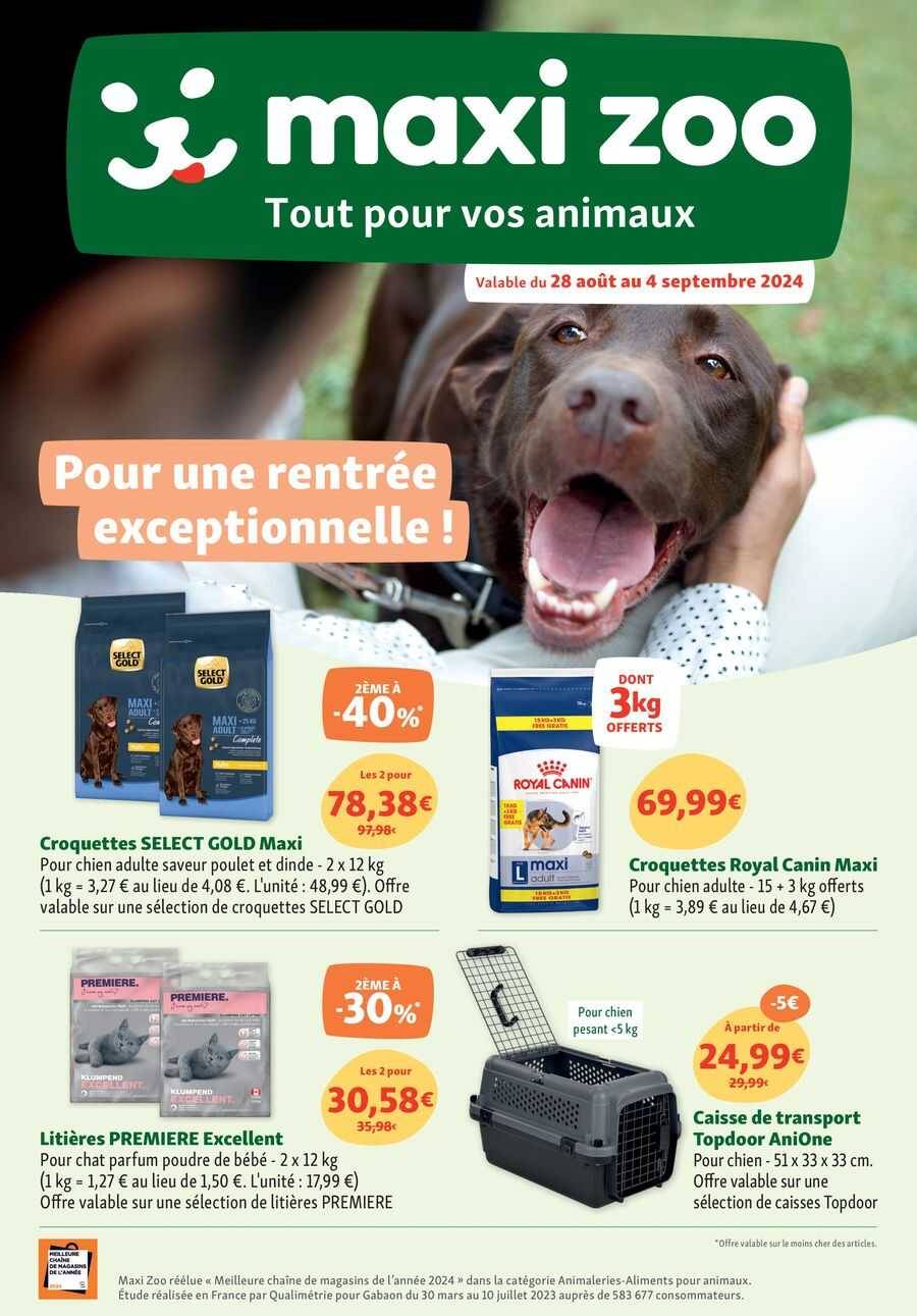 Maxi Zoo Tout pour vos animaux