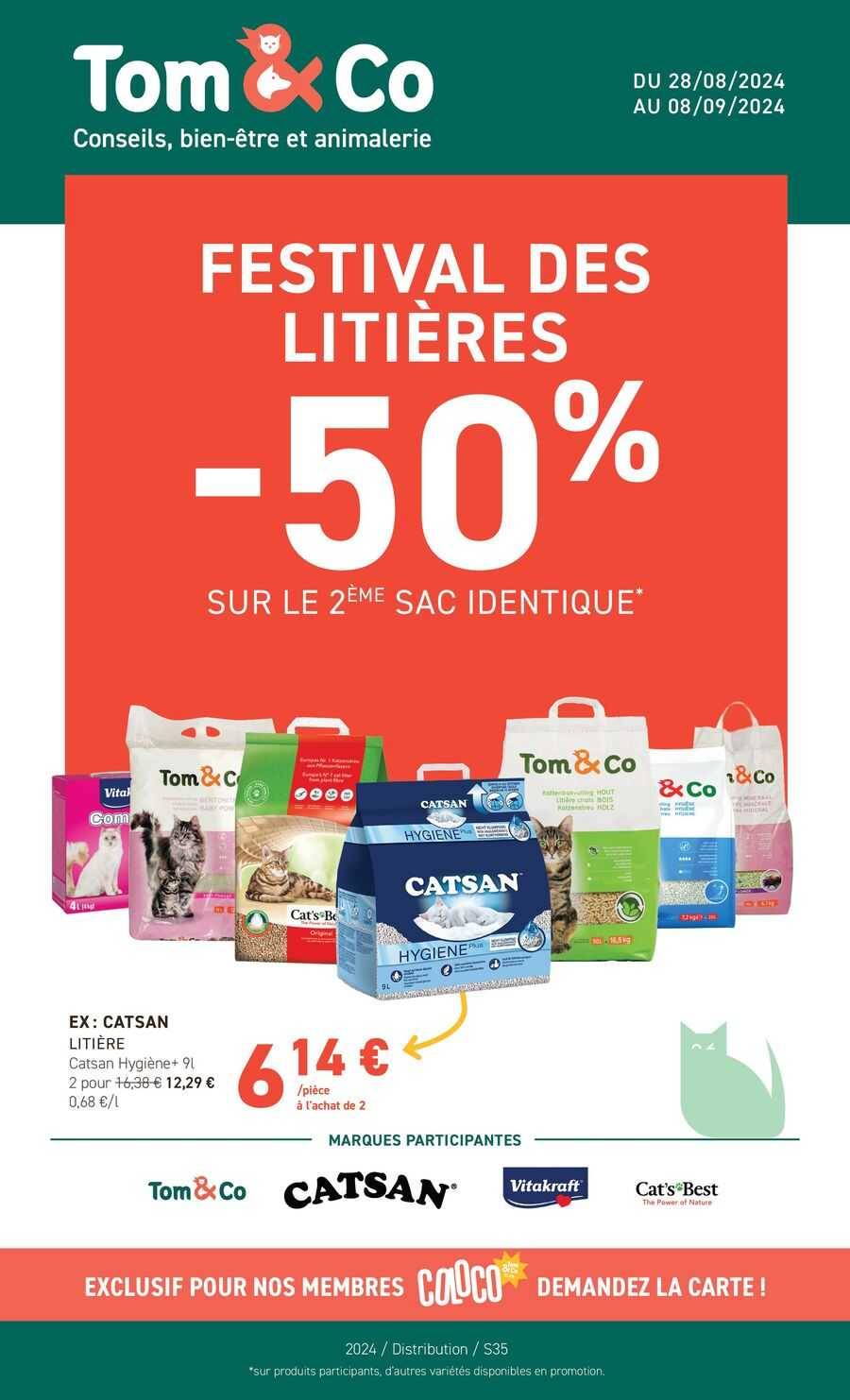 FESTIVAL DES LITIÈRES -50%