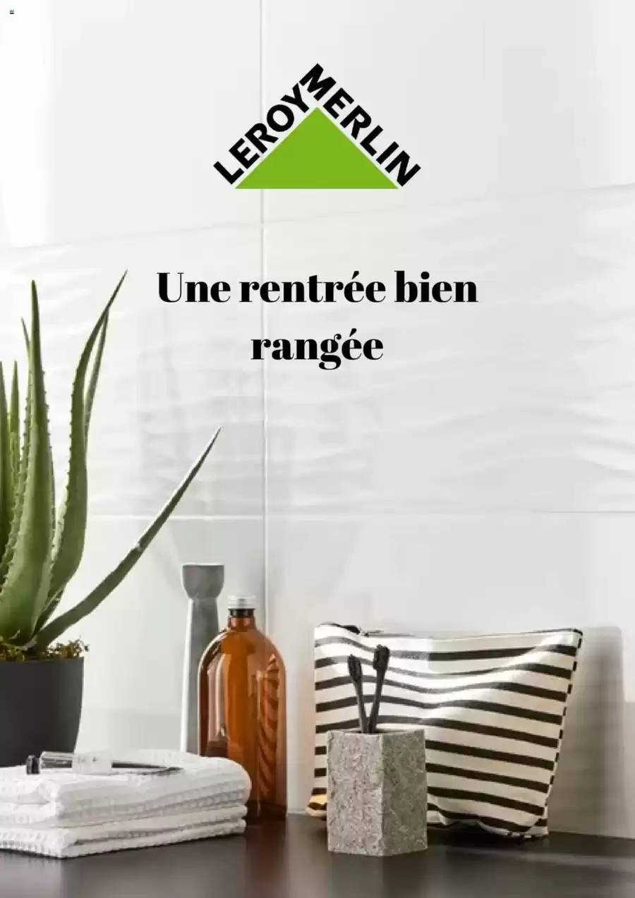 Une rentrée bien rangée