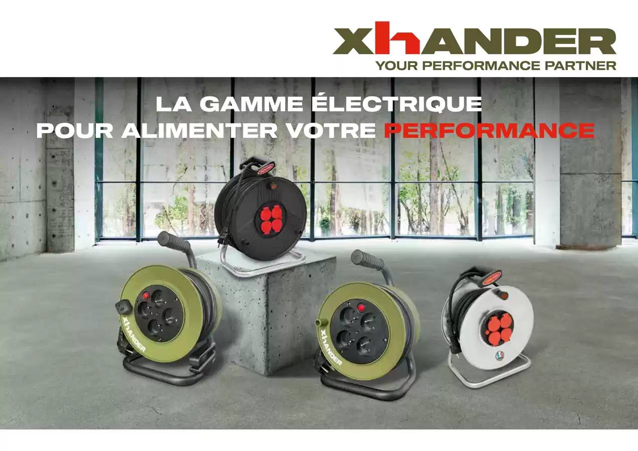 LA GAMME ÉLECTRIQUE POUR ALIMENTER VOTRE PERFORMANCE