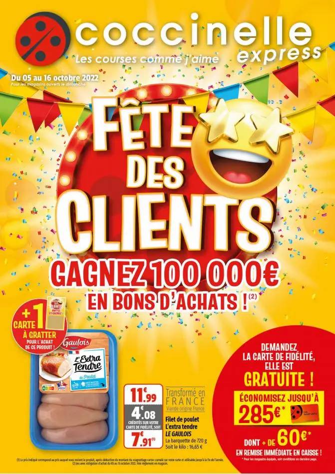 Fete des clients