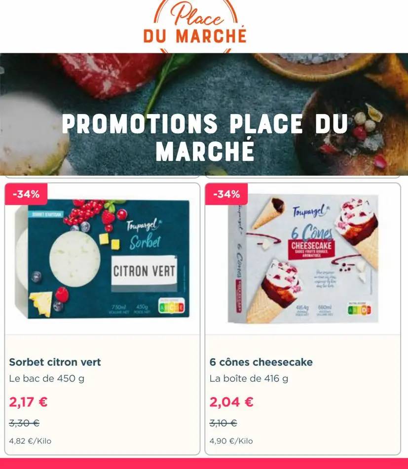 Promotions place du marché!