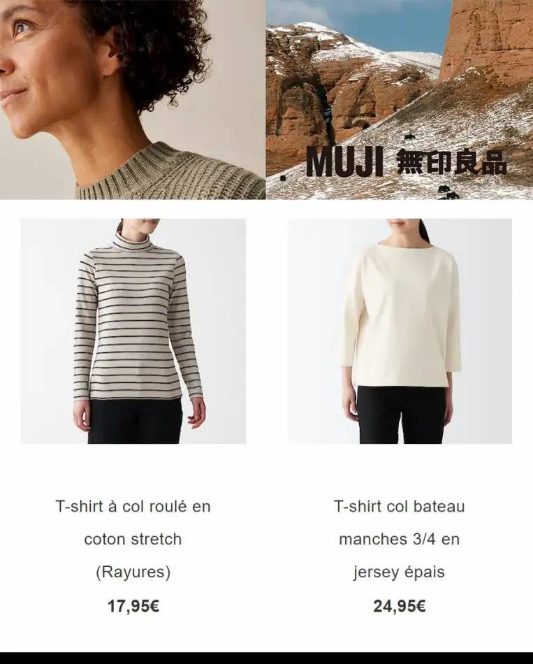 Nouveautés Muji