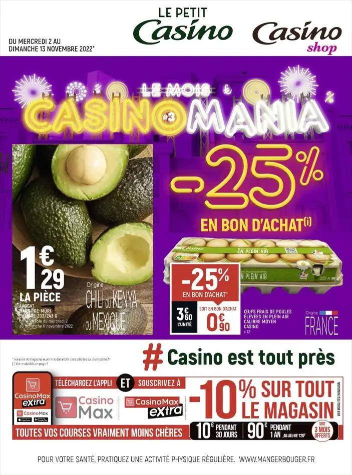 Le mois Casinomania