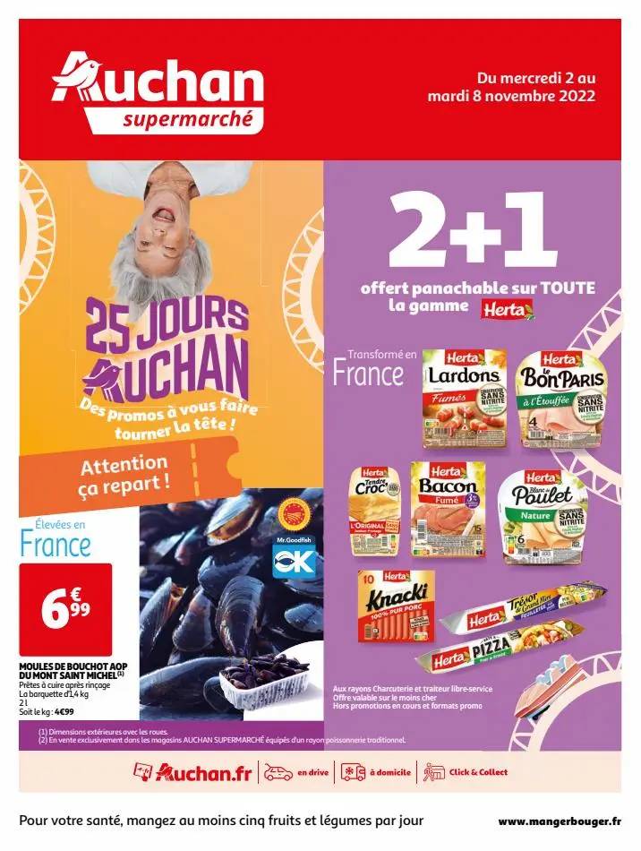 25 JOURS AUCHAN