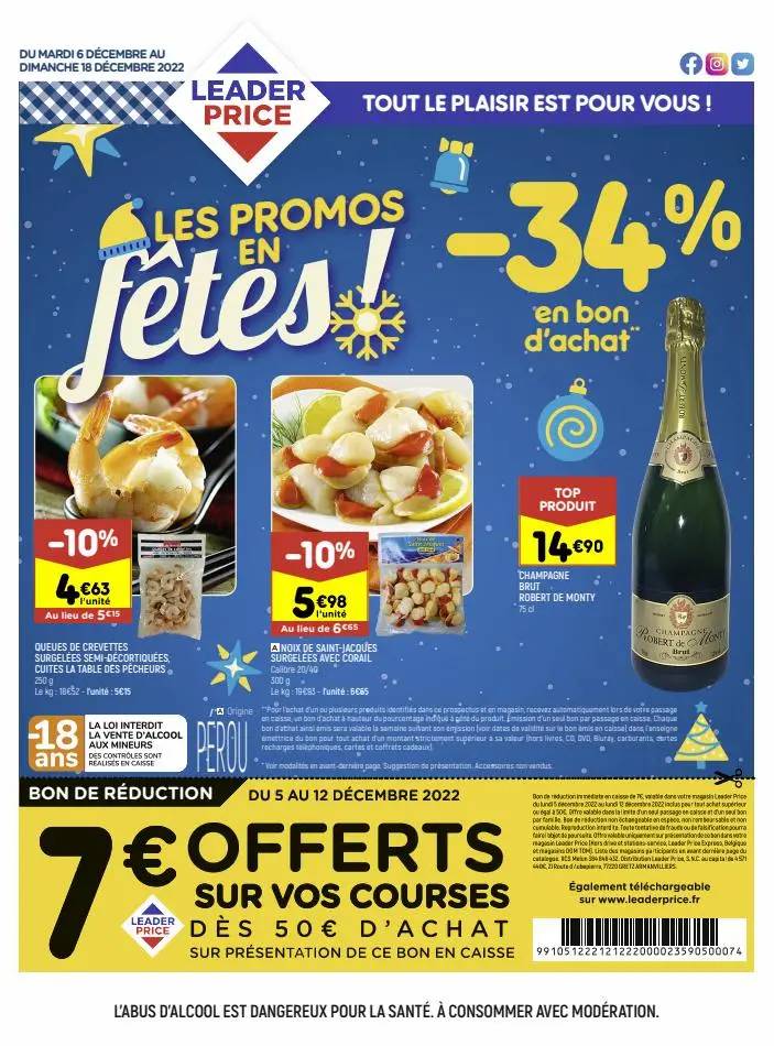 LES PROMOS EN FÊTES !