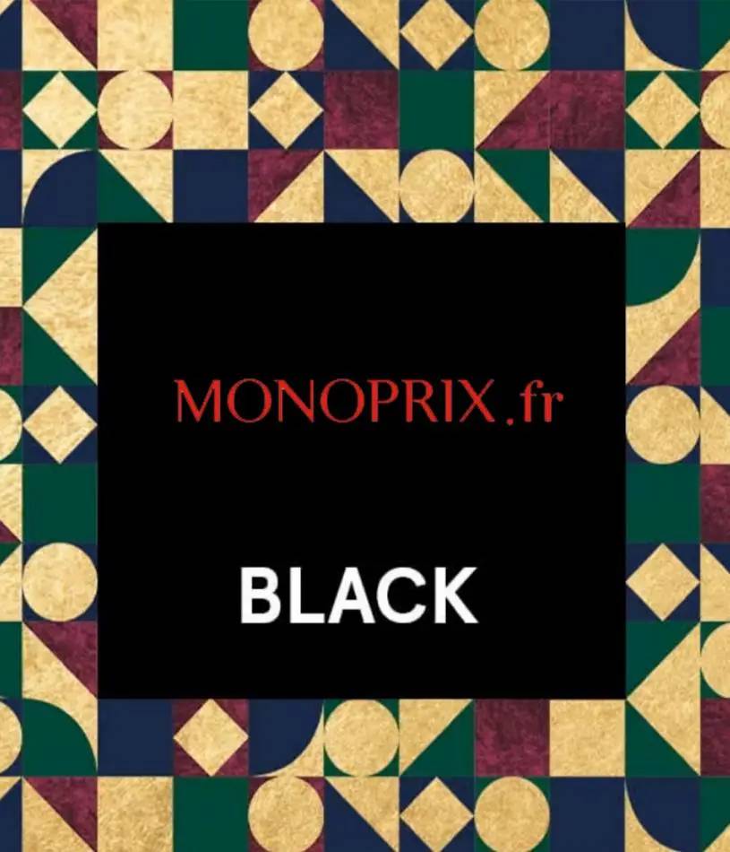 Offres Monoprix Black Friday