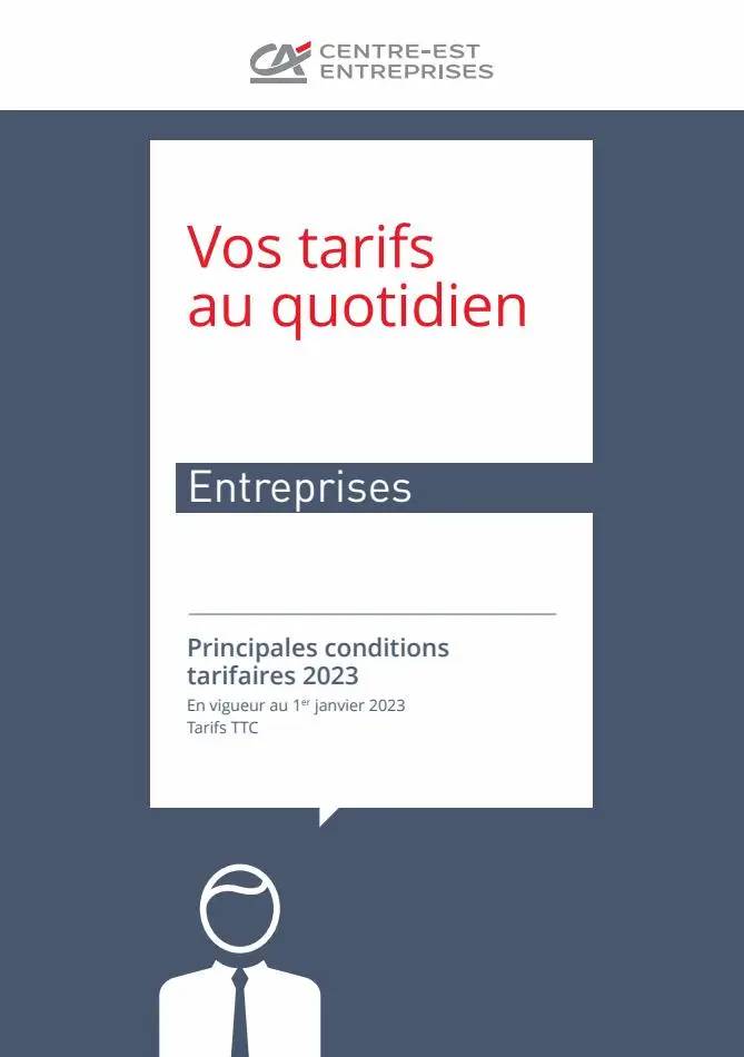 Vos tarifs au quotidien - Entreprises