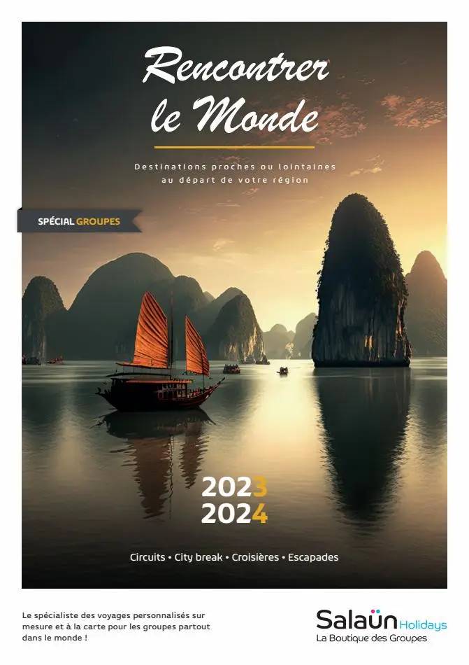 Voyages et Escapades Groupes 2023-2024