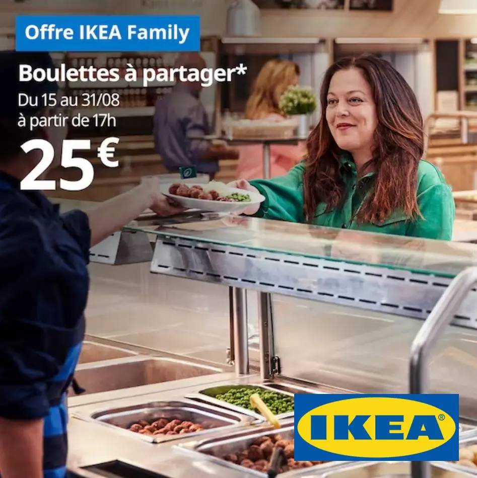 Offre Ikea Family