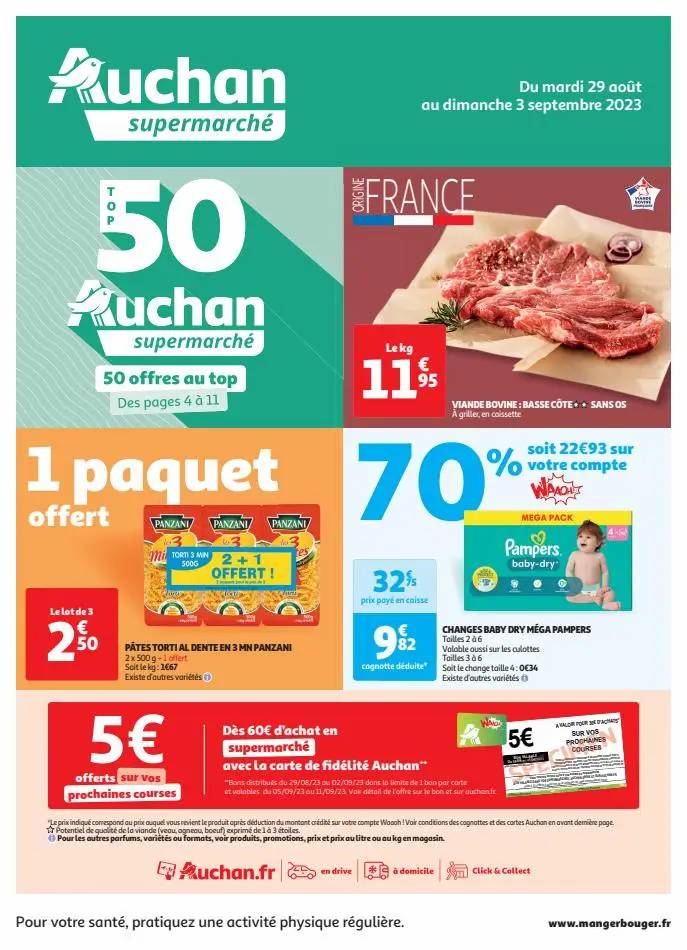 50 promos au top dans votre super