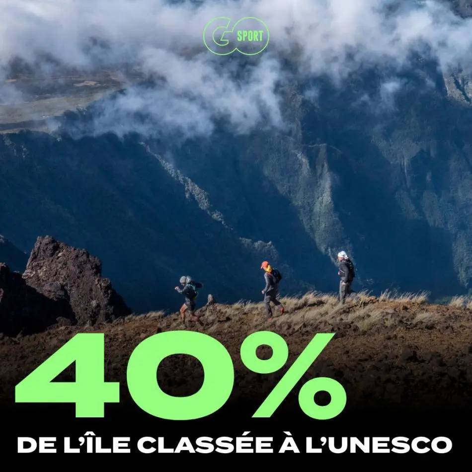  40% de la superficie de l'île classee