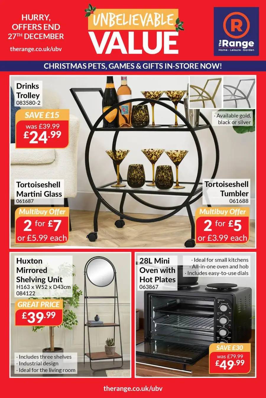 The Range weekly offers