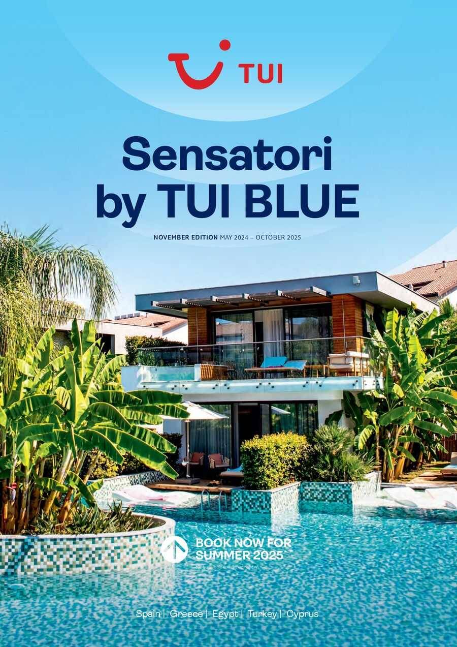 Sensatori by TUI BLUE May 2024 – Oct 2025