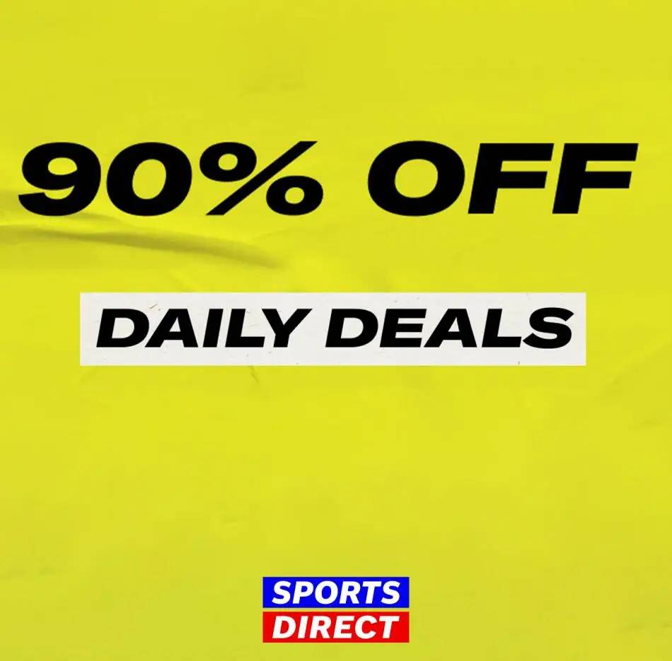 90% off - Sports Direct