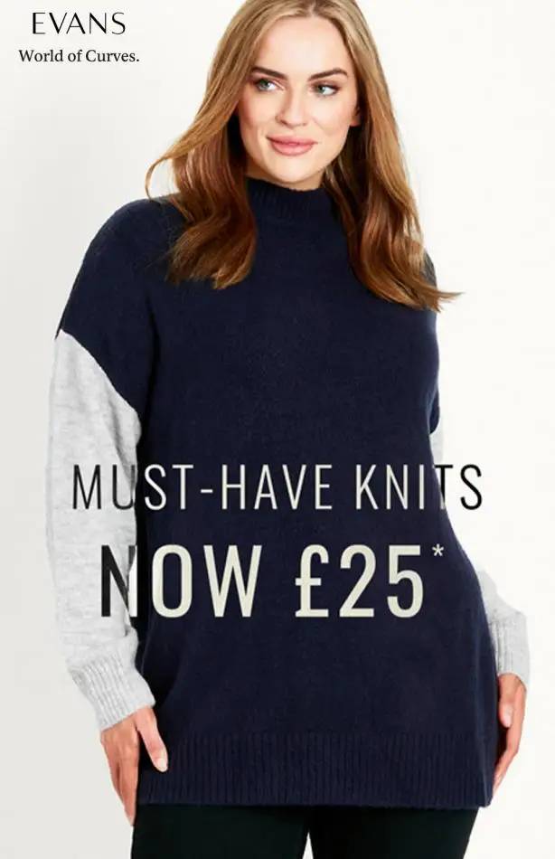 £25* Knitwear