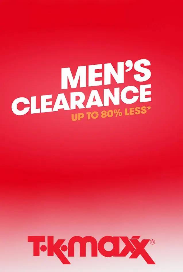 Men's Clothing Clearance