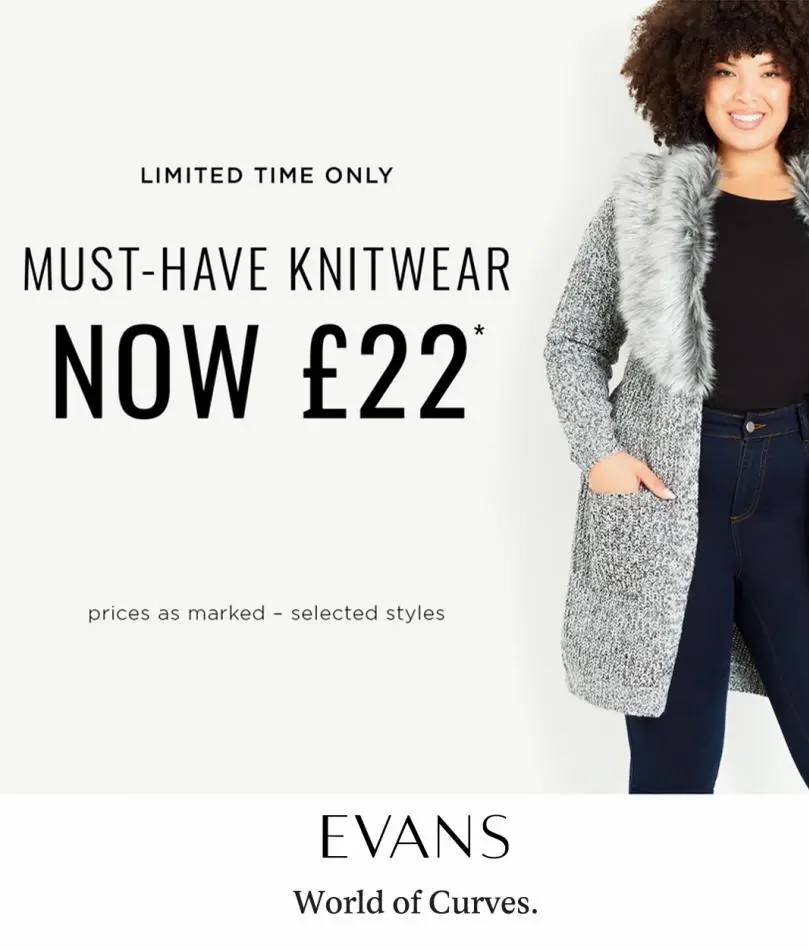 £22* Knitwear