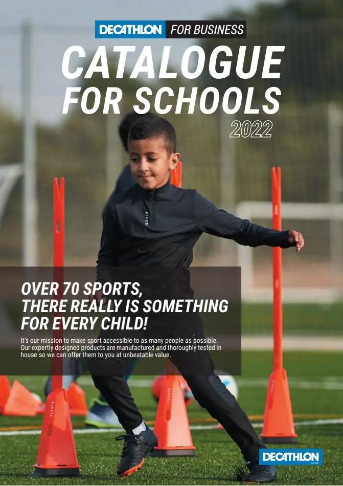 Decathlon Catalogue for Schools 2022