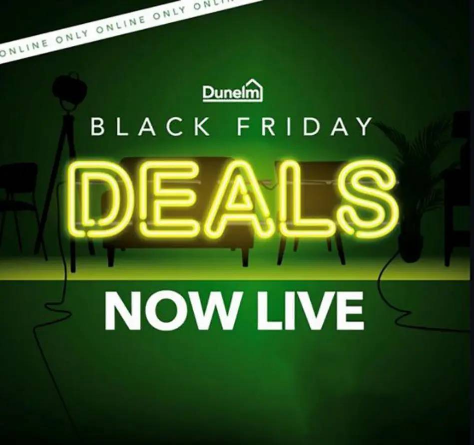 Offer Dunelm Black Friday!