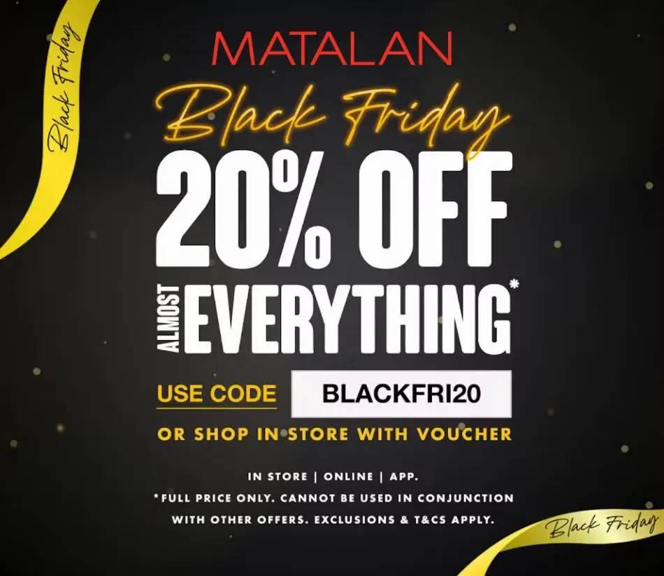 Offetr Matalan Black Friday!