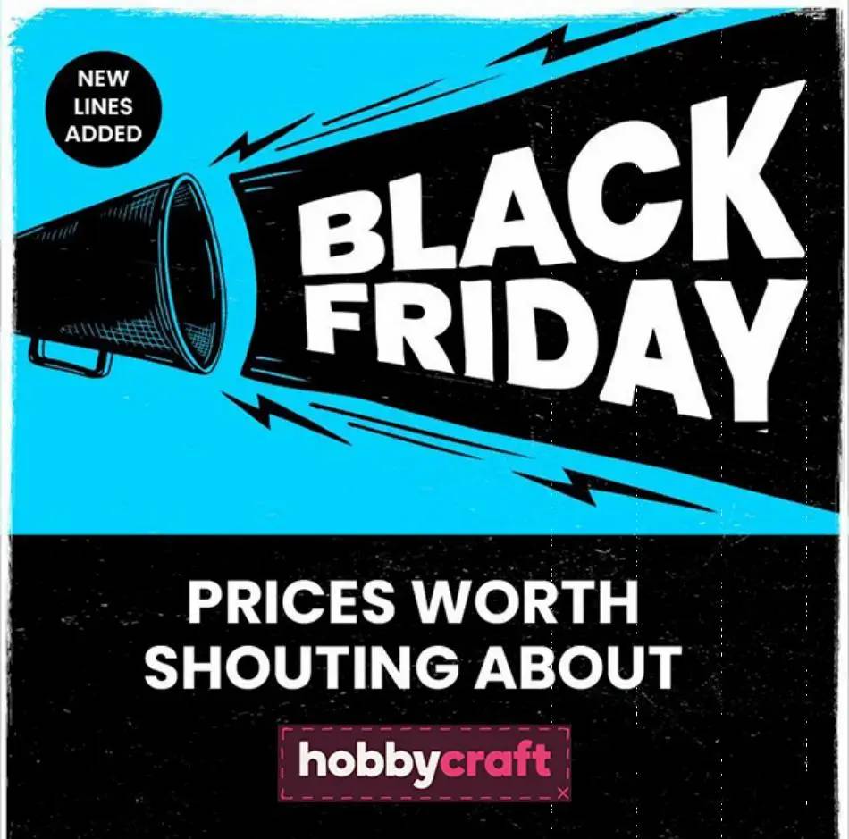 Offers Hobbycraft Black Friday!